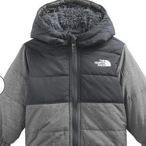 The North Face kids reversible Mount Chimbo zip up hooded jacket